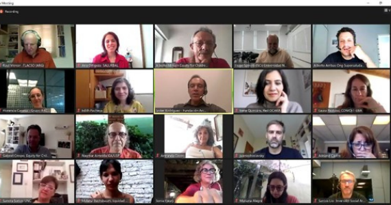 Zoom image of participants